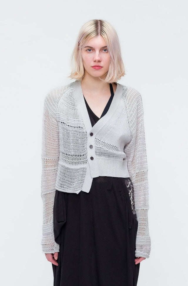 LG Open Knit Short Cardigan