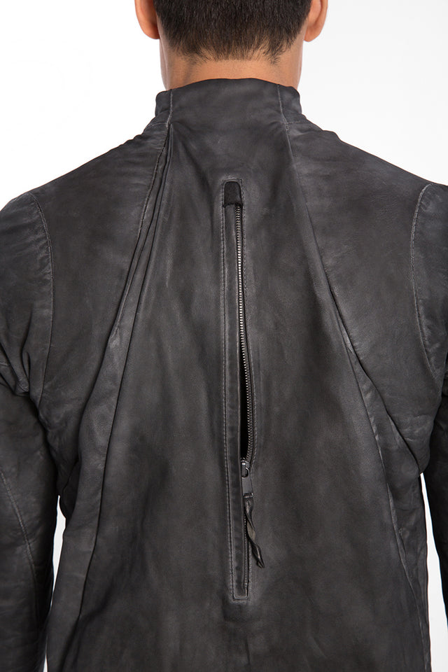 E Jacket In Leather