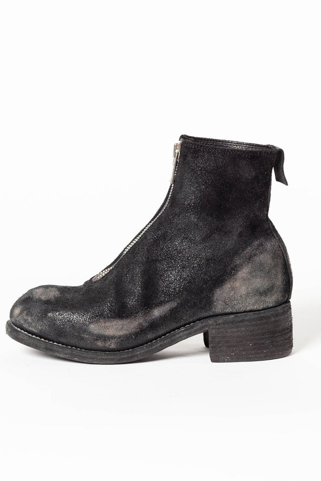 PL1RU Coated Boot In Black