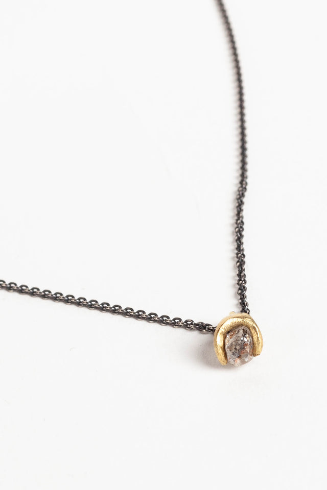 Raw Diamond Necklace