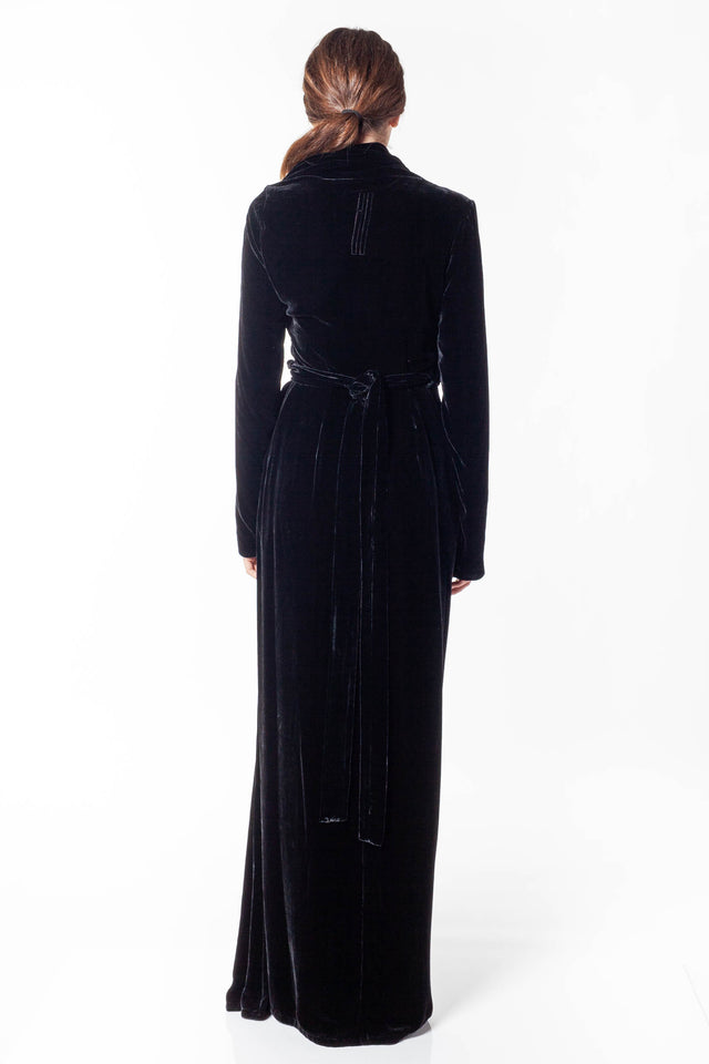 LS Wrap Gown