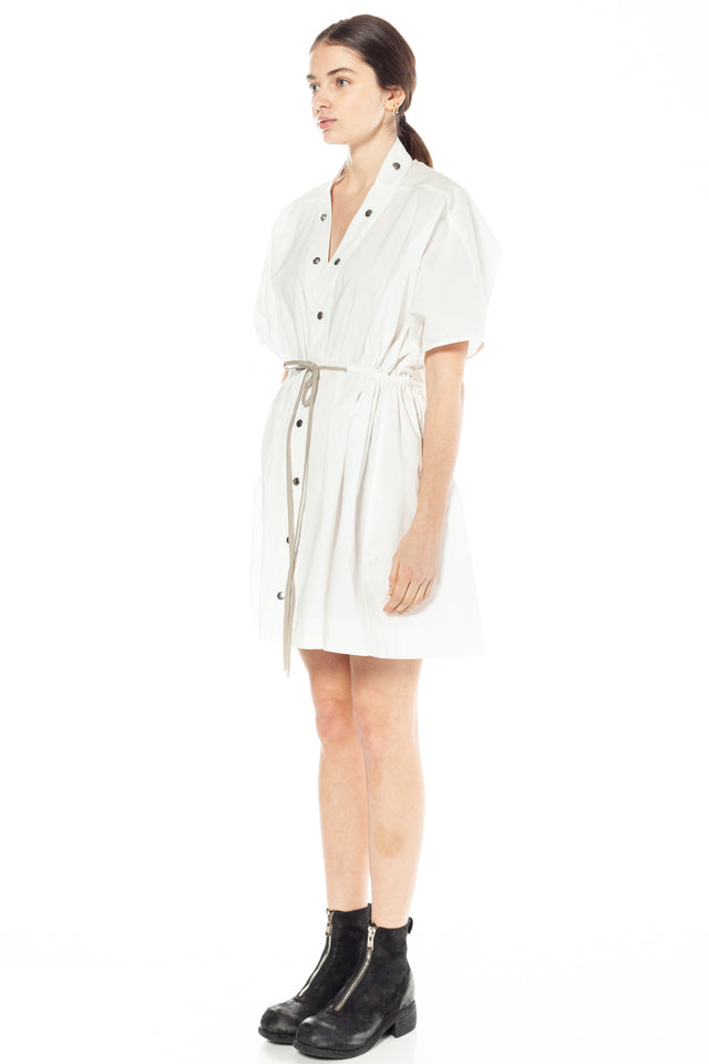 Sail Minidress In Chalk White