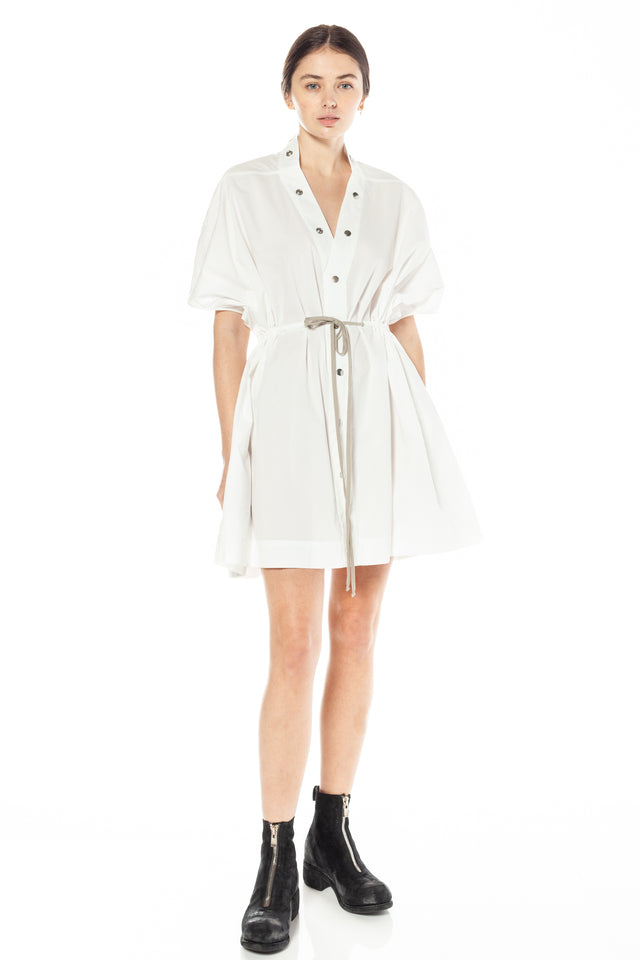 Sail Minidress In Chalk White