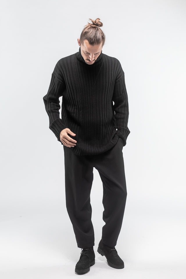 Rib Turtleneck