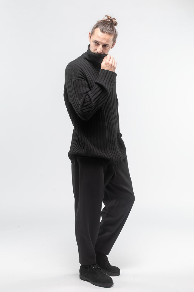 Rib Turtleneck