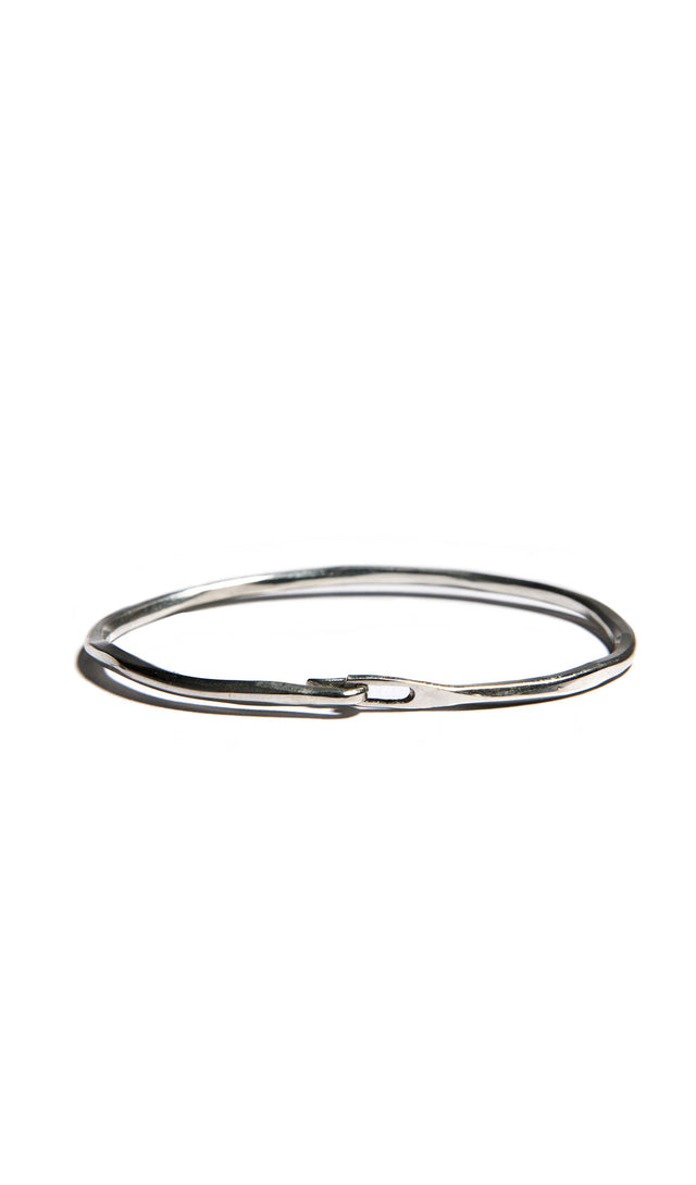 Hammered Hook Bangle